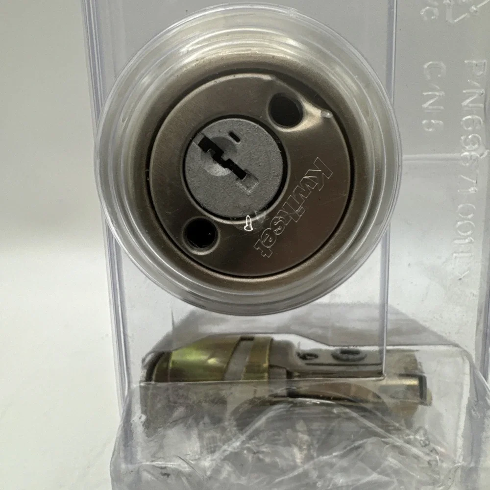 KWIKSET 99850-074 SATIN NICKEL DOUBLE‎ CYLINDER DEADBOLT FEATURING SMARTKEY